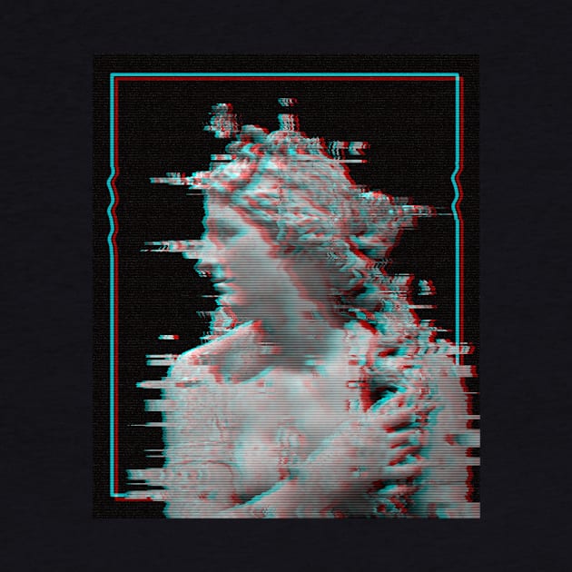 Glitching Statue by EarlAdrian